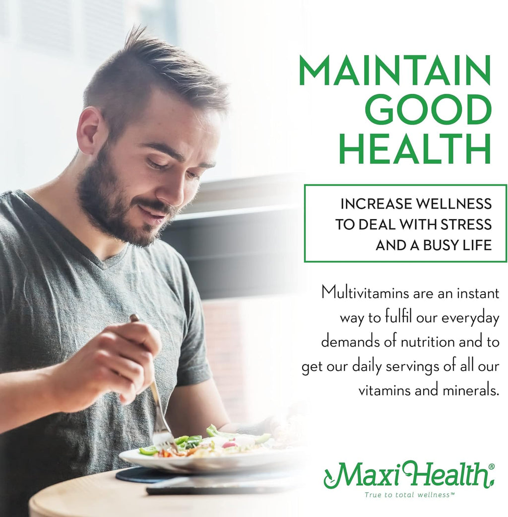 Multivitamin for Men & Women – Supreme High Potency Daily Multi with Minerals, Coq10 & Antioxidants – Energy, Immune Support, Bone, Heart & Wellness – Vitamin A, C, D, E, B12, B6 & Biotin 180 Tablets